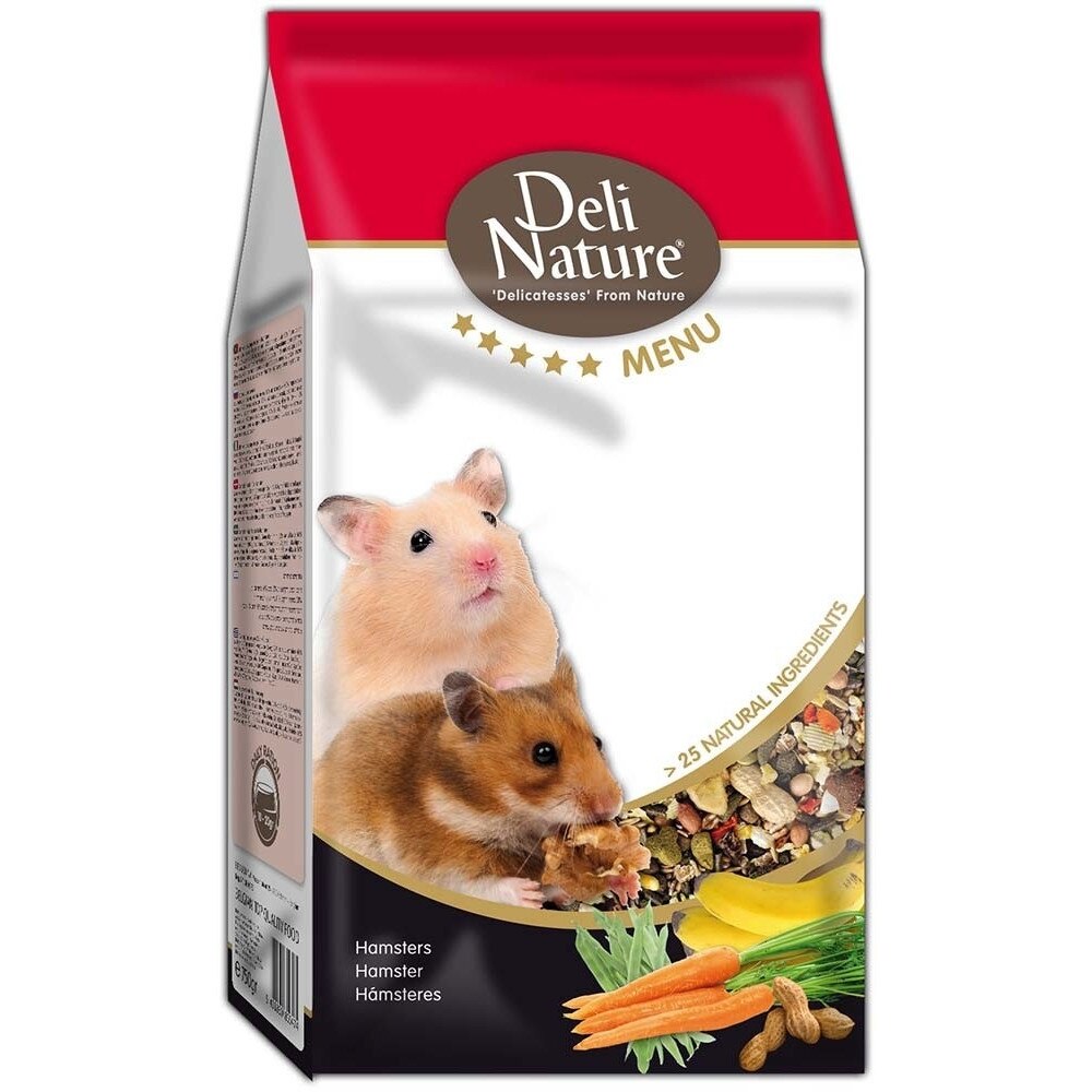 Hrana completa pentru hamsteri, Deli Nature Menu 5 stars, 750 gr