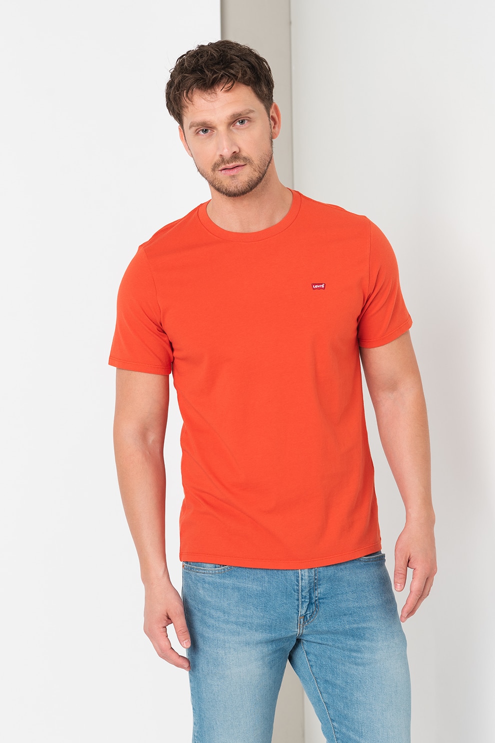 Levis Тениска с лого Керемидено червено S Emagbg 