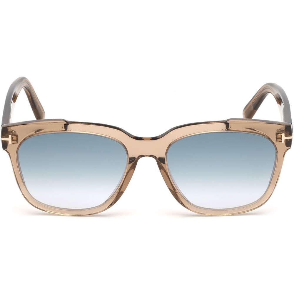 Ochelari de soare unisex Tom Ford FT0714 45Q, Maro, 55 mm