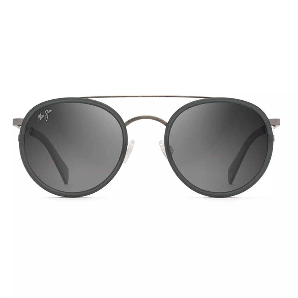 Ochelari de soare unisex Maui Jim EVEN KEEL GS534 02D, polarizati, Gri, 51 mm