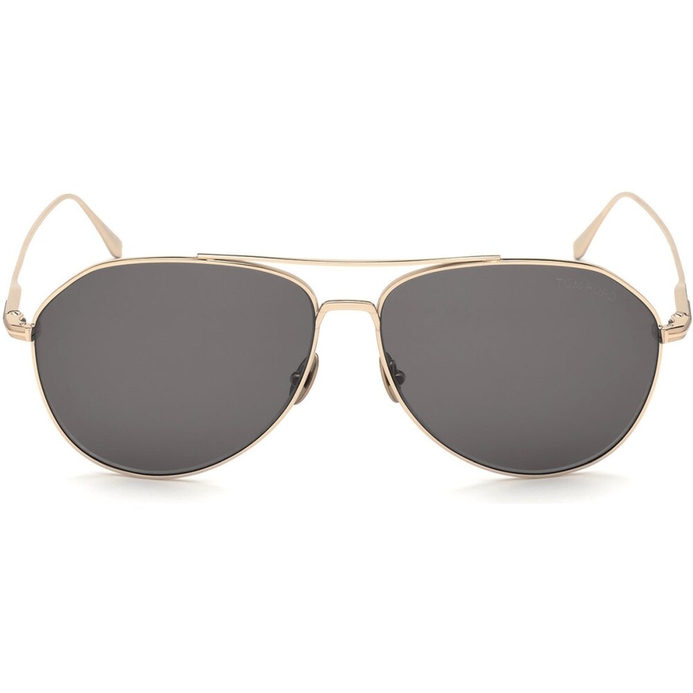 Ochelari de soare pentru barbati Tom Ford FT0747 28A, Auriu, 62 mm