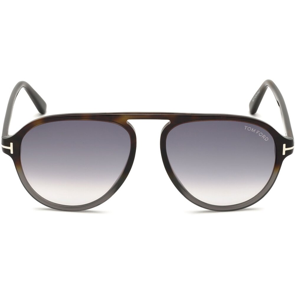 Ochelari de soare pentru barbati Tom Ford FT0756 52B, Havana, 57 mm