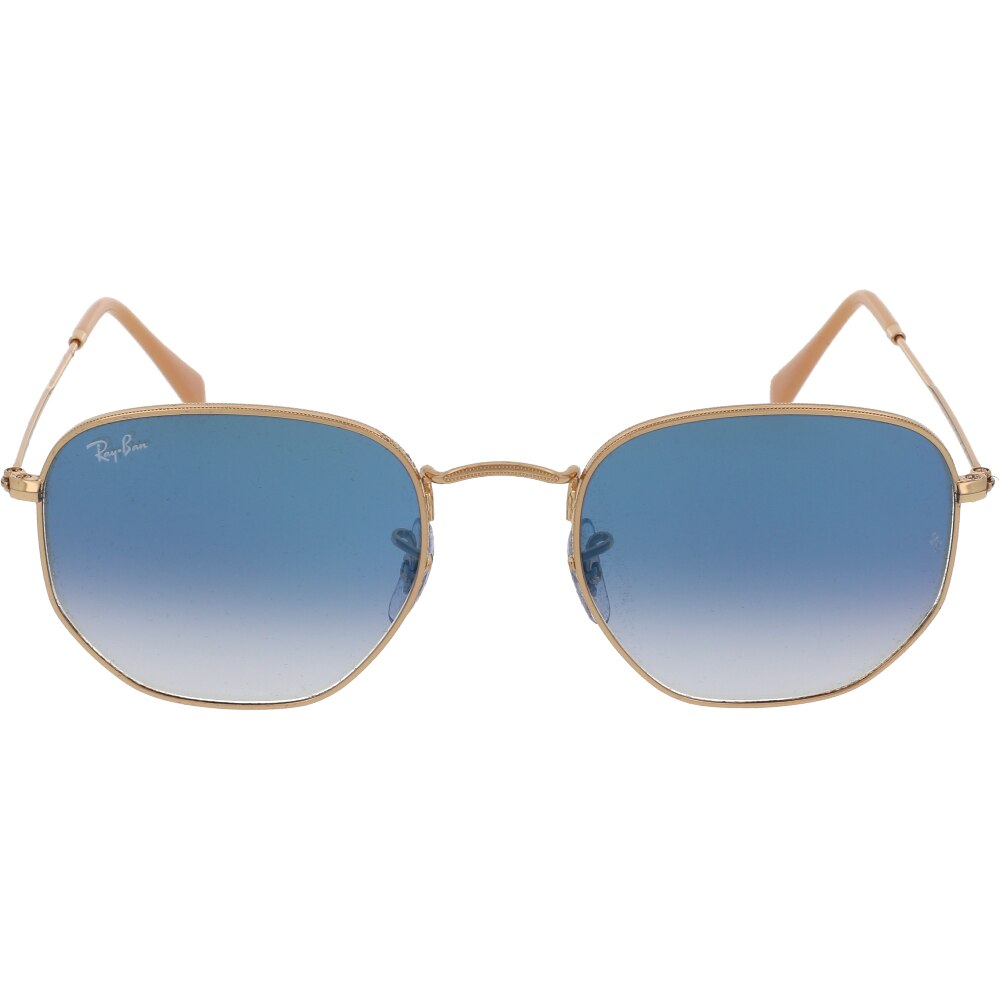 Ochelari de soare unisex Ray-Ban RB3548 001/3F, Auriu, 54 mm