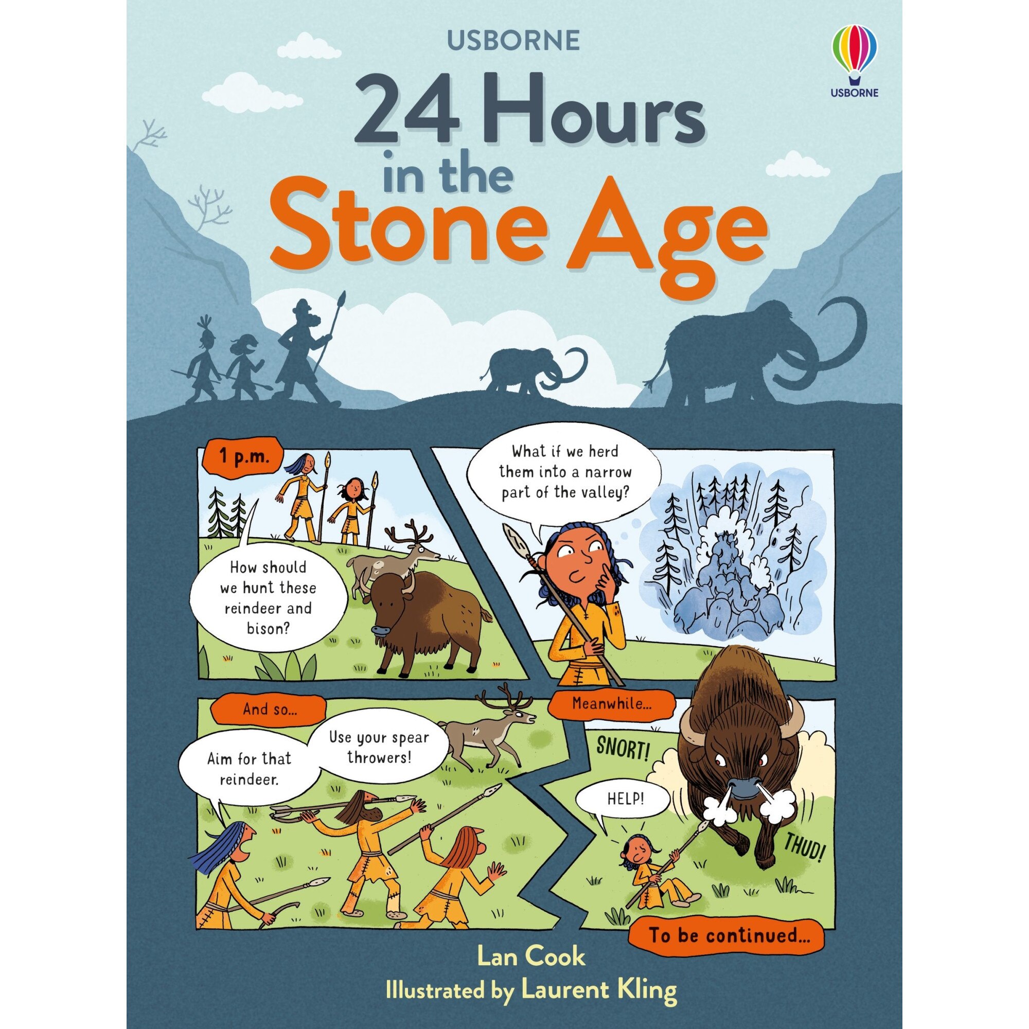 24 Hours In the Stone Age Usborne