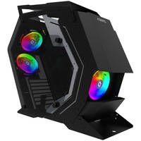 Carcasa AQIRYS Pollux, Mid-Tower, fara sursa, ATX, Black