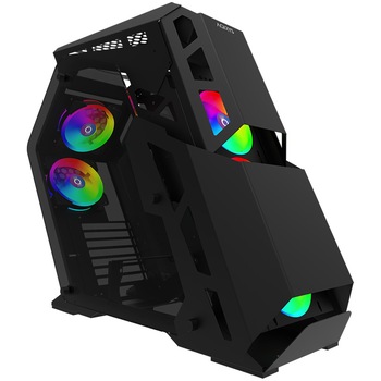 Carcasa AQIRYS Procyon, Mid-Tower, fara sursa, ATX, Black