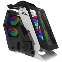 Carcasa AQIRYS Saiph, Mini Tower, fara sursa, mATX, Black/White