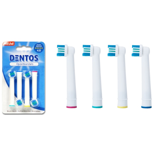 Rezerva perie electrica, Dentos Oral-B, 4 buc