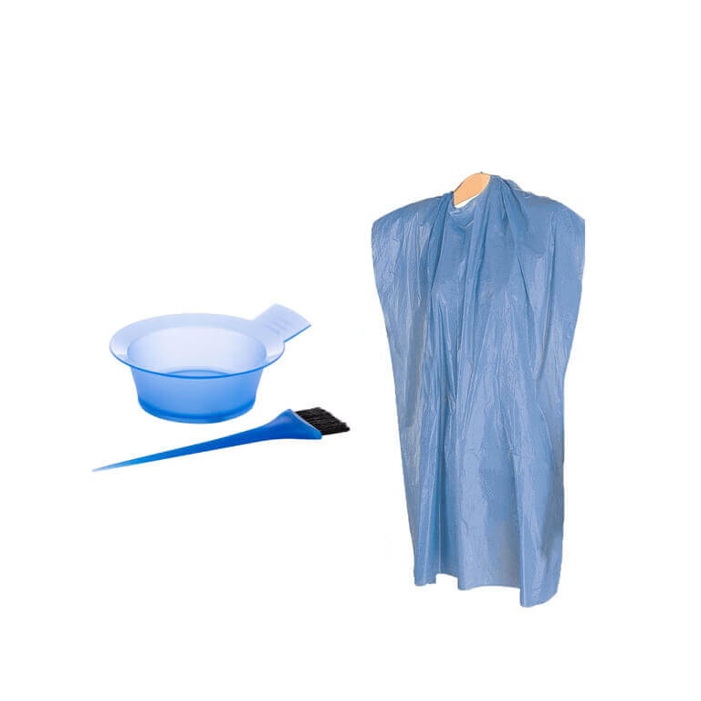 Set 3 accesorii vopsit blue, labor pro, albastru