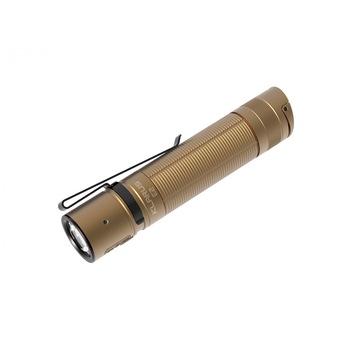 Lanterna edc reincarabila klarus e2 desert tan, 1600 lumeni Lanterna edc reincarabila klarus e2 desert tan, 1600 lumeni