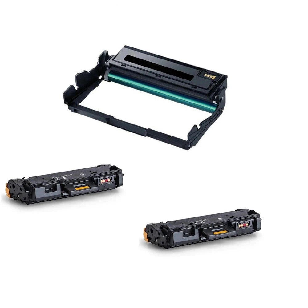 Set 2 tonere, XEROX , plus drum unit, EPS, pentru Xerox B205/B210/B215 , 10000 de pagini