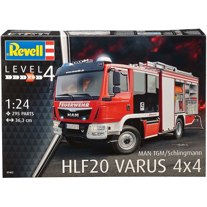 Сглобяем модел Revell, Пожарникарски камион Schlingmann HLF 20 Varus 4x4