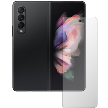 Set 2X Folie Protectie Ecran Invisible Skinz Matte pentru Samsung Galaxy Z Fold3 5G - Simple Cut, Siliconica Mata Anti-Amprenta, Anti-Reflex, Adeziva si Flexibila Set 2X Folie Protectie Ecran Invisible Skinz Matte pentru Samsung Galaxy Z Fold3 5G - Simple Cut, Siliconica Mata Anti-Amprenta, Anti-Reflex, Adeziva si Flexibila