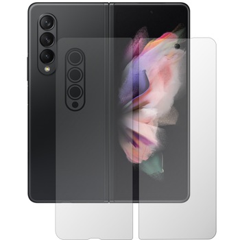 Folie Full Body Invisible Skinz HD pentru Samsung Galaxy Z Fold3 5G - Protectie Siliconica Ultra-Clear cu taiere Simple Cut pentru Ecran si Carcasa Spate, Skin Adeziv Transparent Folie Full Body Invisible Skinz HD pentru Samsung Galaxy Z Fold3 5G - Protectie Siliconica Ultra-Clear cu taiere Simple Cut pentru Ecran si Carcasa Spate, Skin Adeziv Transparent