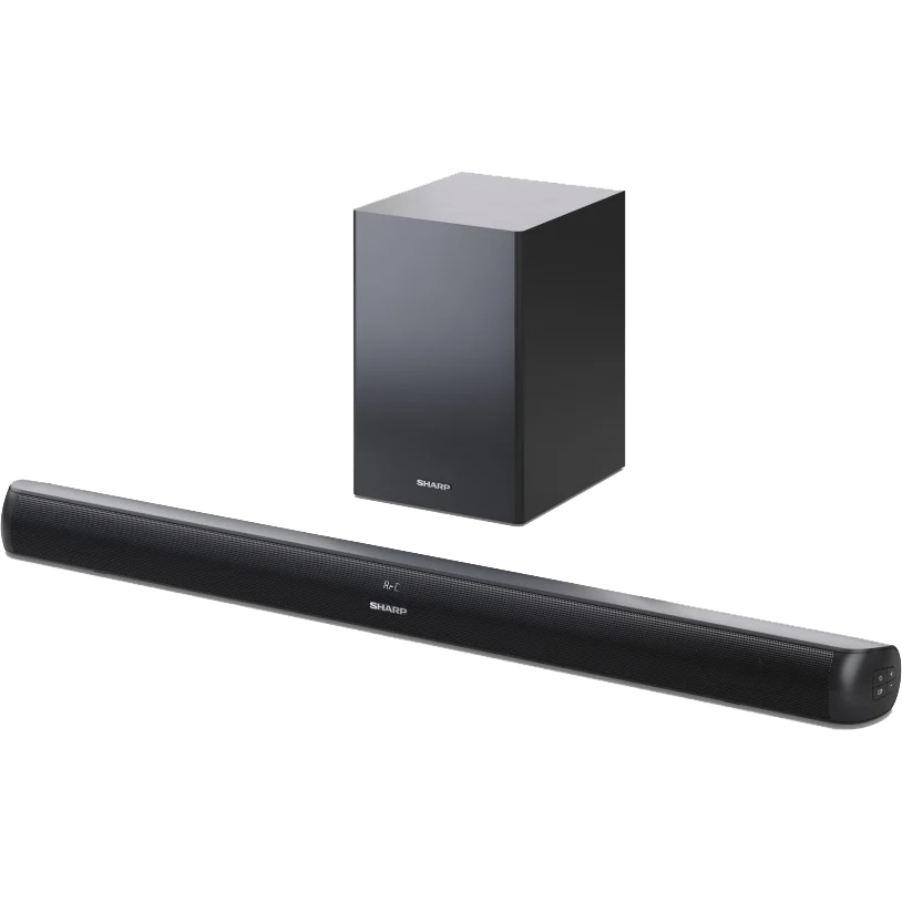 Soundbar Sharp HT-SBW202, 2.1, 200W, Bluetooth, HDMI, Negru
