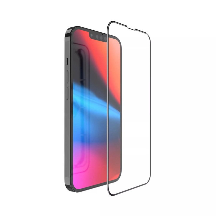 Folie sticla securizata, Full Glue 21D pentru iPhone 13-13 pro, alfalinux
