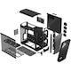 Компютърна кутия Fractal Design Torrent Black TG Light Tint, Mid-Tower, Без захранващ блок, E-ATX, Black