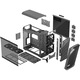 Компютърна кутия Fractal Design Torrent Gray TG Light Tint, Mid-Tower, Без захранващ блок, E-ATX, Black