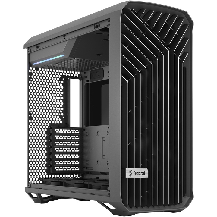 Компютърна кутия Fractal Design Torrent Gray TG Light Tint, Mid-Tower, Без захранващ блок, E-ATX, Black