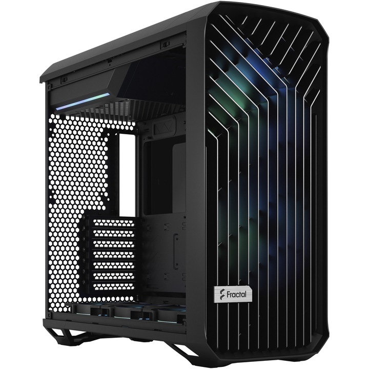 Компютърна Кутия Fractal Design Torrent Black RGB TG Light Tint, Mid-Tower, Без захранващ блок, ATX, Black