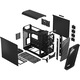 Компютърна кутия Fractal Design Torrent Black Solid, Mid-Tower, Без захранващ блок, E-ATX, Black