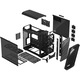 Кутия Fractal Design Torrent Black TG Dark Tint, Mid-Tower, без източник, E-ATX, Черен