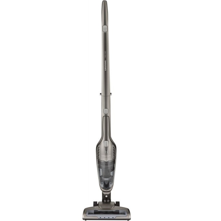 Aspirator vertical Grundig VCH 9832, 21.6V, 0.5 l, Gri