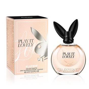 Apa de toaleta, Playboy Play it Lovely, Floral/Fructat, 60ml Apa de toaleta, Playboy Play it Lovely, Floral/Fructat, 60ml