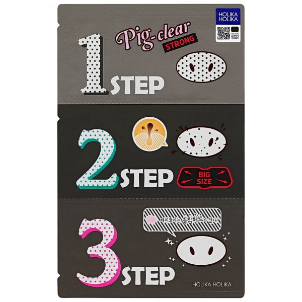 Plasture pentru puncte negre 3-Step-Kit (Strong)