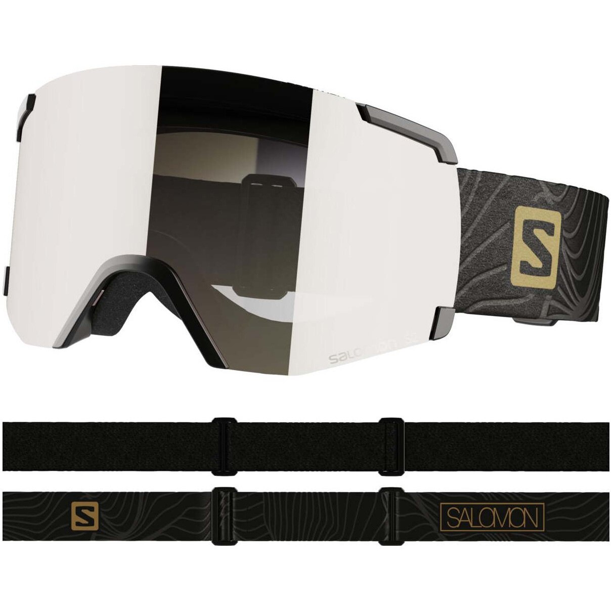 Ochelari ski Salomon S/VIEW ML, negru