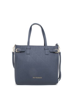 Geanta de umar dama, Trussardi, Casual, Fermoar, Piele ecologica, Albastru, 32 x 14 x 30 cm Geanta de umar dama, Trussardi, Casual, Fermoar, Piele ecologica, Albastru, 32 x 14 x 30 cm