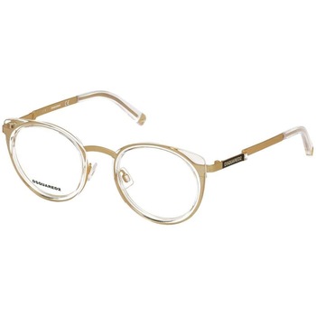 Rame ochelari Dsquared 2, DQ5302 031, Auriu Rame ochelari Dsquared 2, DQ5302 031, Auriu