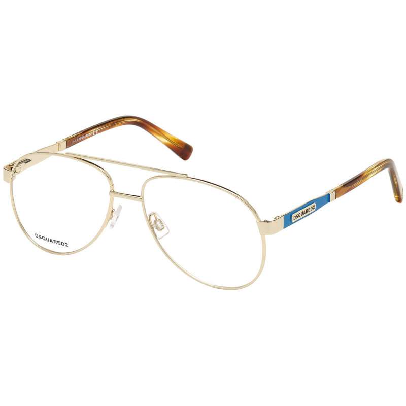 Rame ochelari dsquared 2, DQ5308 032, Auriu