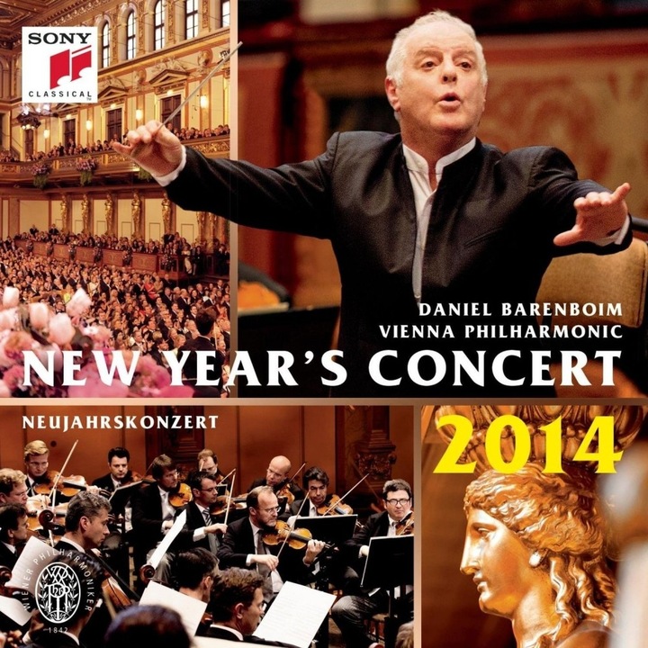 Daniel Barenboim & Wiener Philharmoniker-New Year's Concert 2014 (International version)-Johann Strauss-2CD