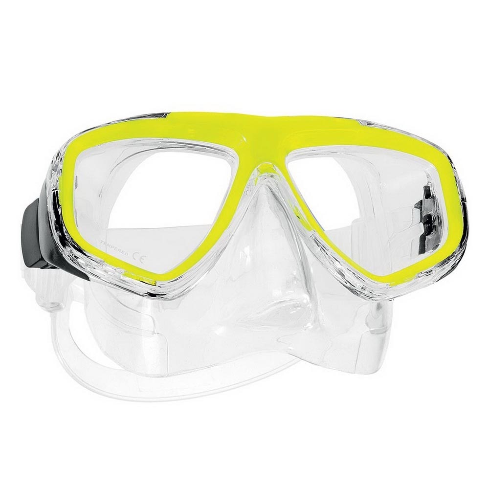 Vizor Scubapro Ecco galben, transparent
