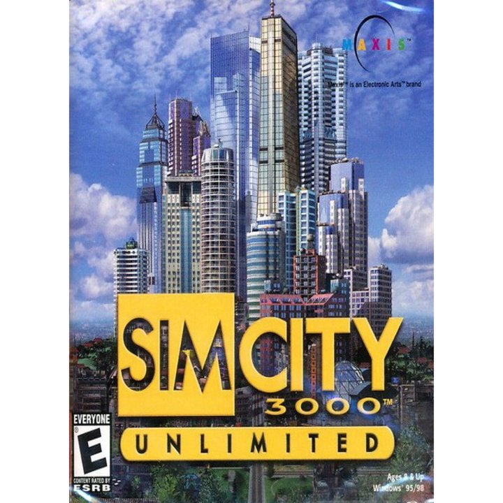 Joc SimCity 3000 Unlimited cod de activare GOG.com