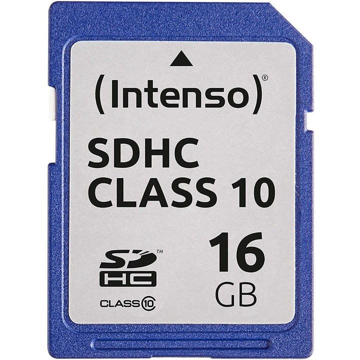 Intenso 3411470 SDHC, 16GB, Class 10 memóriakártya