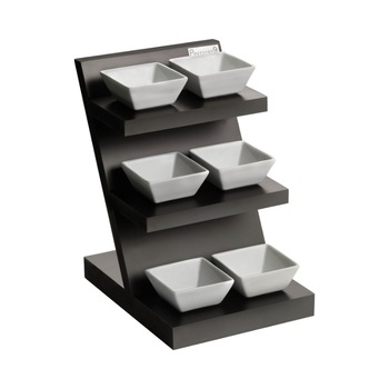 Element expunere cu 3 nivele pentru aperitive si gustari Element expunere cu 3 nivele pentru aperitive si gustari