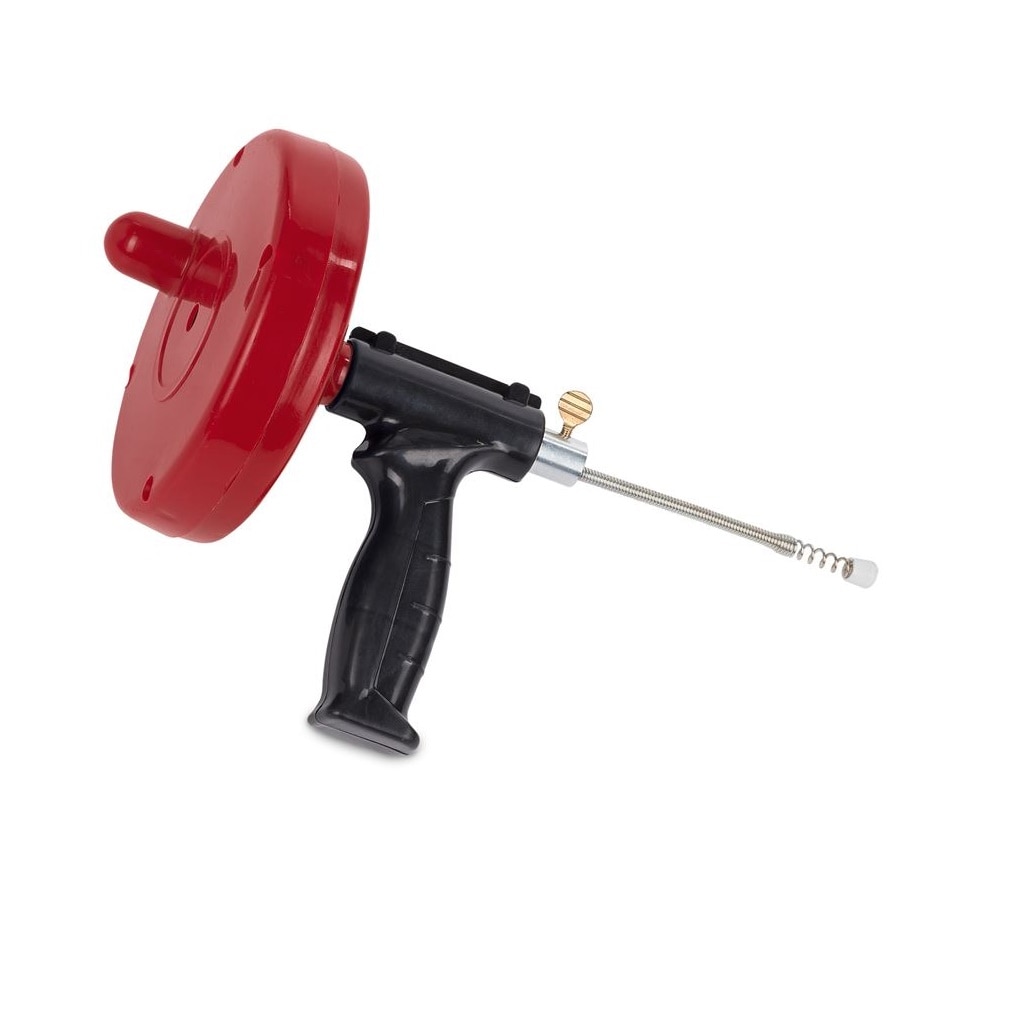 Pistol pentru desfunfundat scurgerile cu arc tip sarpe Powerplus KRT563004, 5 m lungime