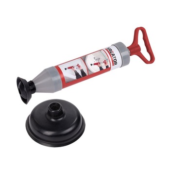 Pistol, pompa pentru desfundat tevile cu vaccum Powerplus KRT563005 Pistol, pompa pentru desfundat tevile cu vaccum Powerplus KRT563005
