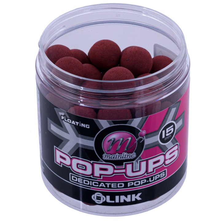 Accesorii pescuit, bile momeala, multicolor, MAINLINE Pop Ups 15mm