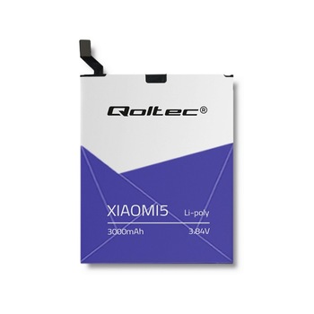 Baterie pentru Xiaomi Mi5 Qoltec, 3000 mAh, 3.84 V Baterie pentru Xiaomi Mi5 Qoltec, 3000 mAh, 3.84 V