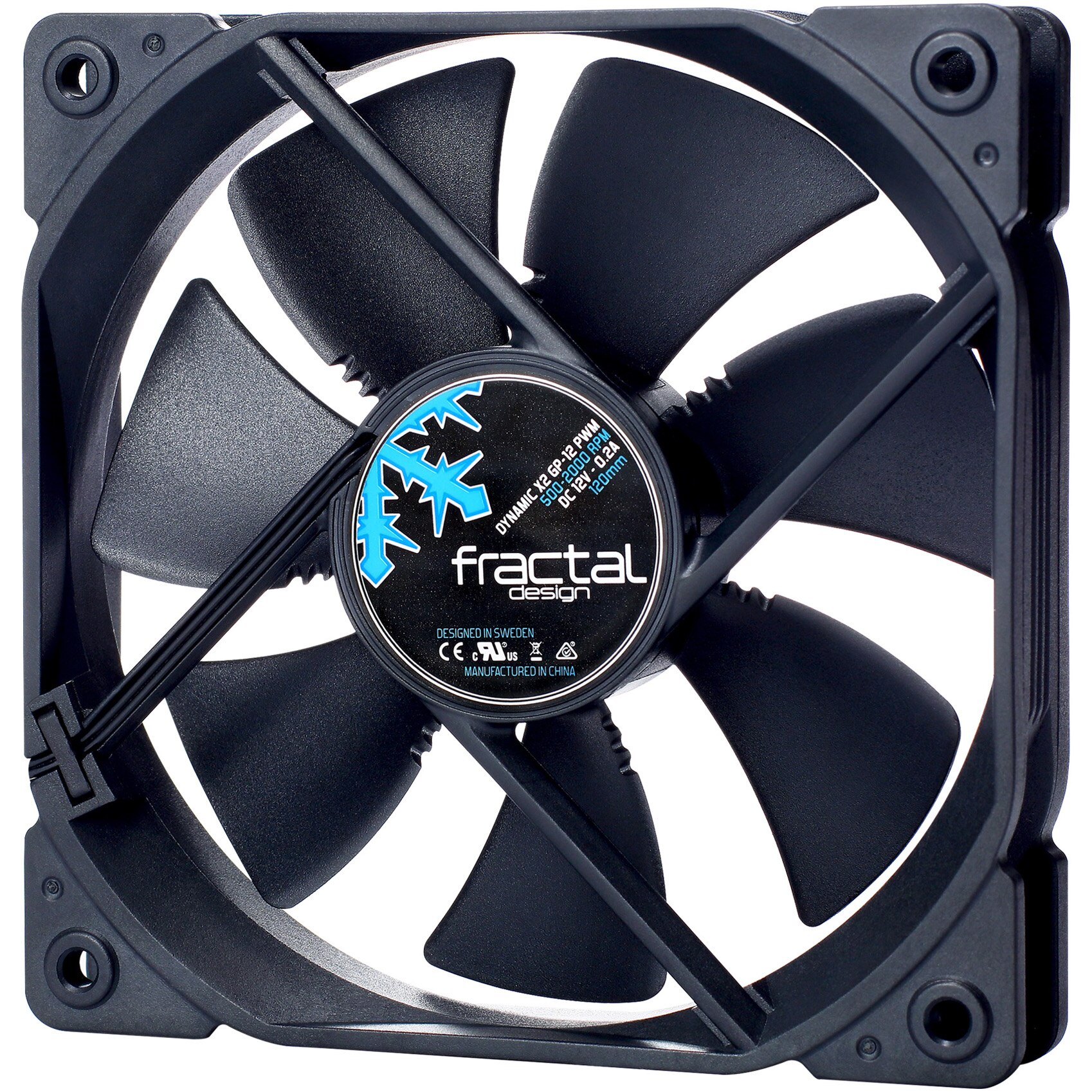 Ventilator Fractal Design Dynamic X2 GP-12 PWM Black , 120mm