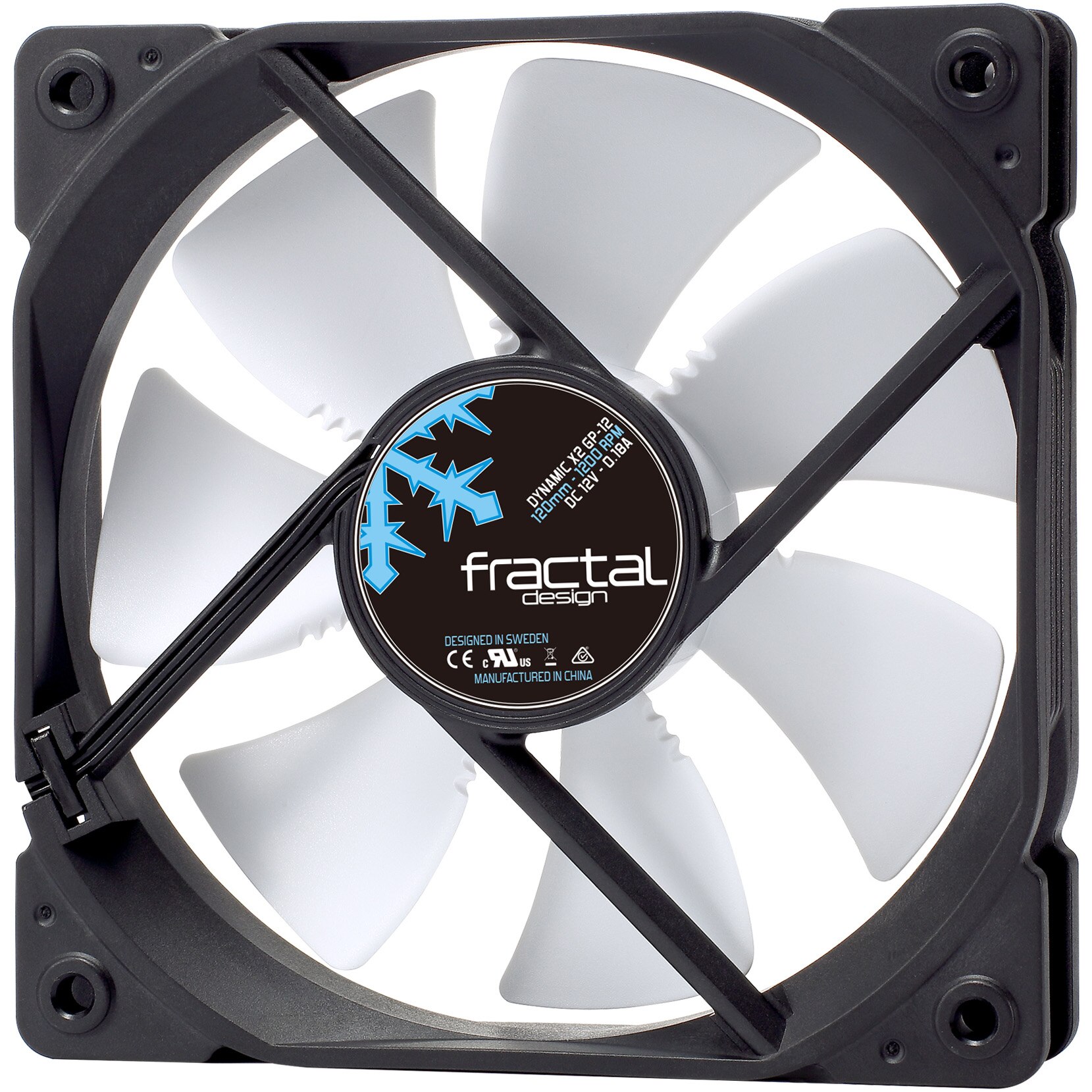 Ventilator Fractal Design Dynamic X2 GP-12 Whiteout , 120mm