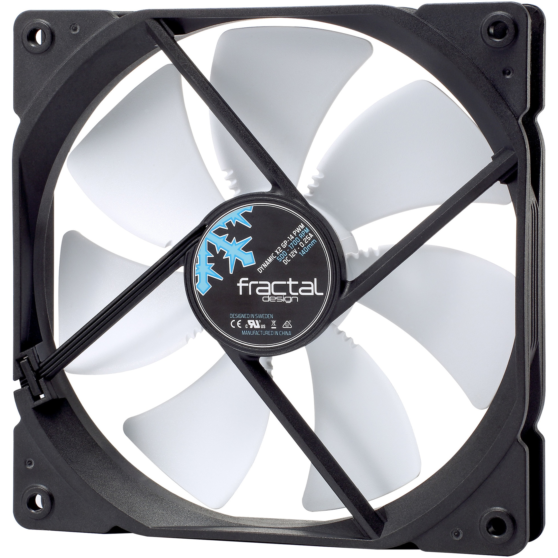 Ventilator Fractal Design Dynamic X2 GP-14 PWM White , 140mm