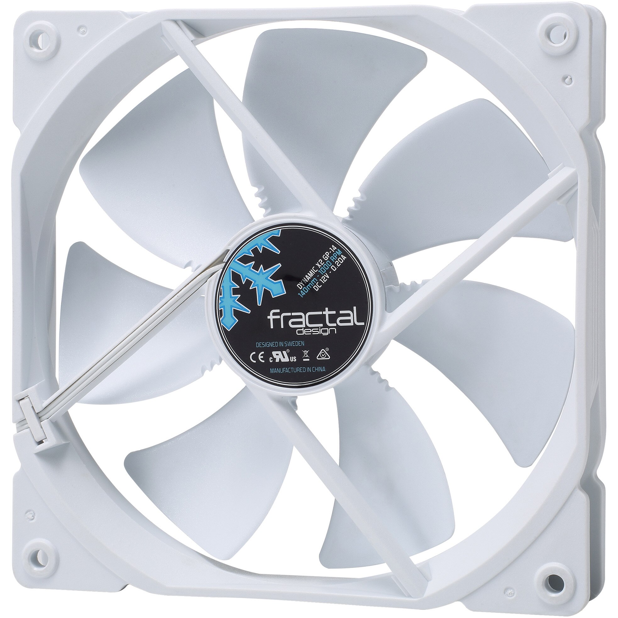 Ventilator Fractal Design Dynamic X2 GP-14 White , 140mm
