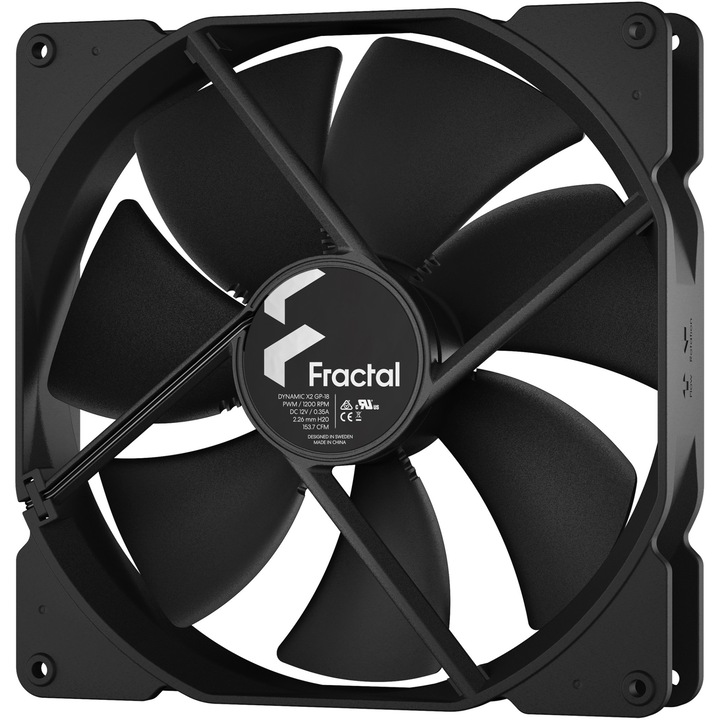 Вентилатор Fractal Design Dynamic X2 GP-18 PWM Black , 180mm
