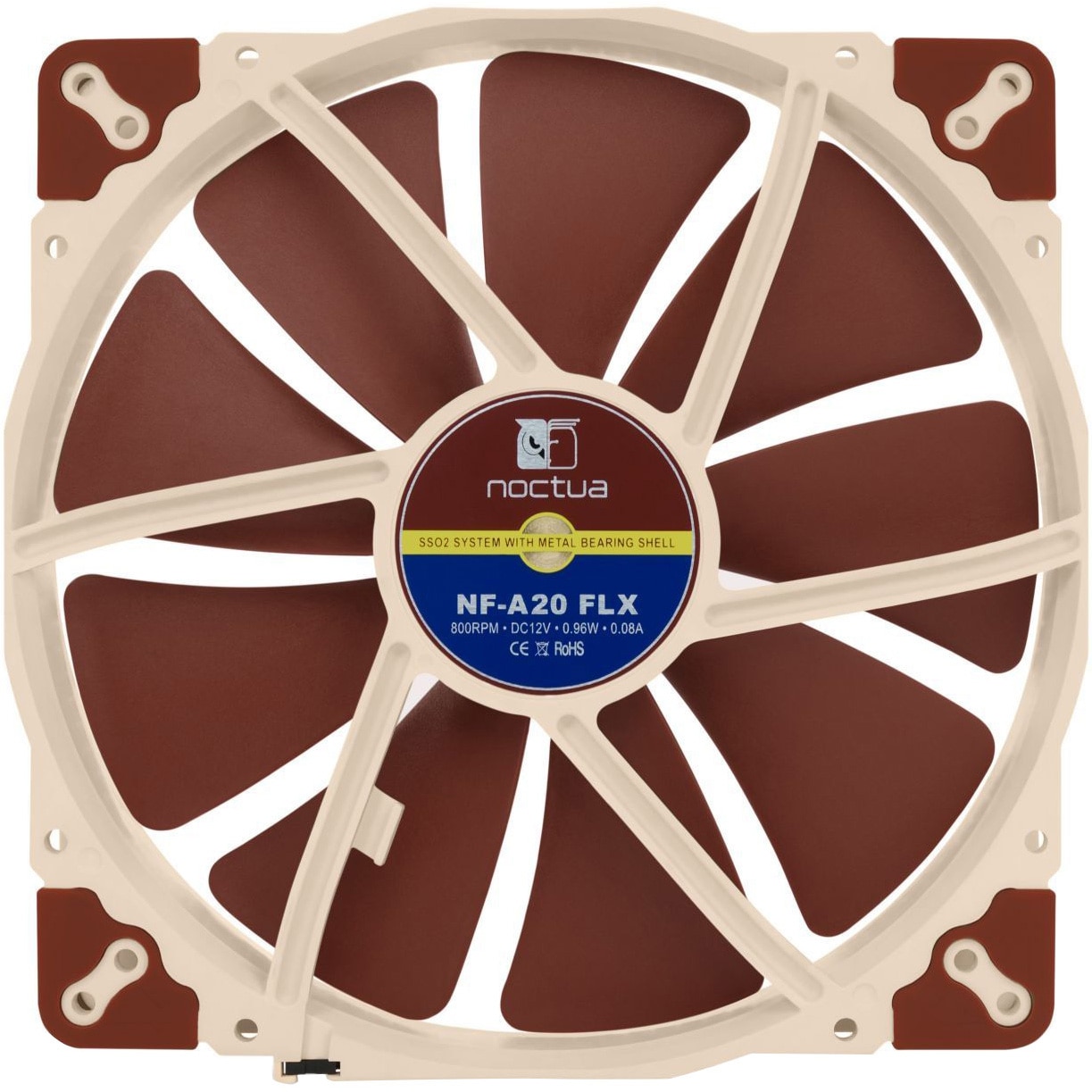 Ventilator Noctua NF-A20-FLX, 200mm