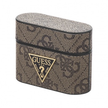 Husa de protectie Guess 4G pentru Apple AirPods Pro, Maro Husa de protectie Guess 4G pentru Apple AirPods Pro, Maro