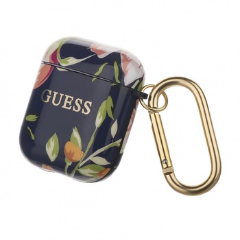 Husa de protectie Guess Floral N.3 pentru Apple AirPods Gen 1 / Apple AirPods Gen 2, Multicolor Husa de protectie Guess Floral N.3 pentru Apple AirPods Gen 1 / Apple AirPods Gen 2, Multicolor